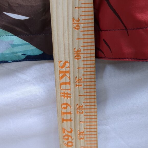 Reebok Reversible All Over Print Windbreaker Lemar & Daubed Jacket Mens Large - Picture 7 of 16